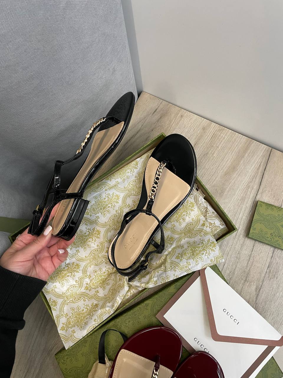 Сандалии трендовые Gucci BP-50792 Сандалии трендовые Gucci BP-50792