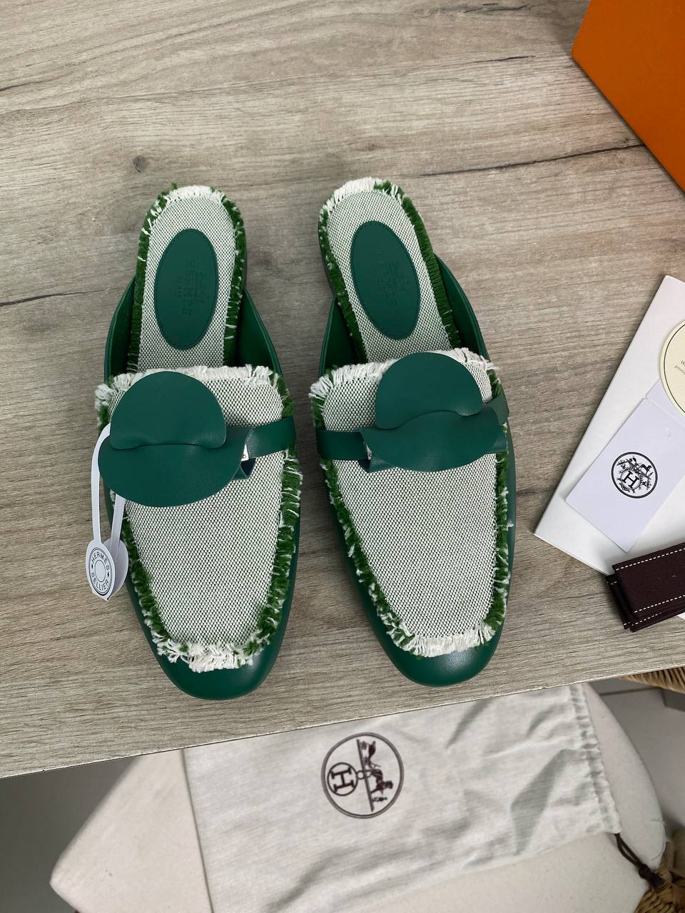 Люкс мюли Hermes BP-34594 Люкс мюли Hermes BP-34594