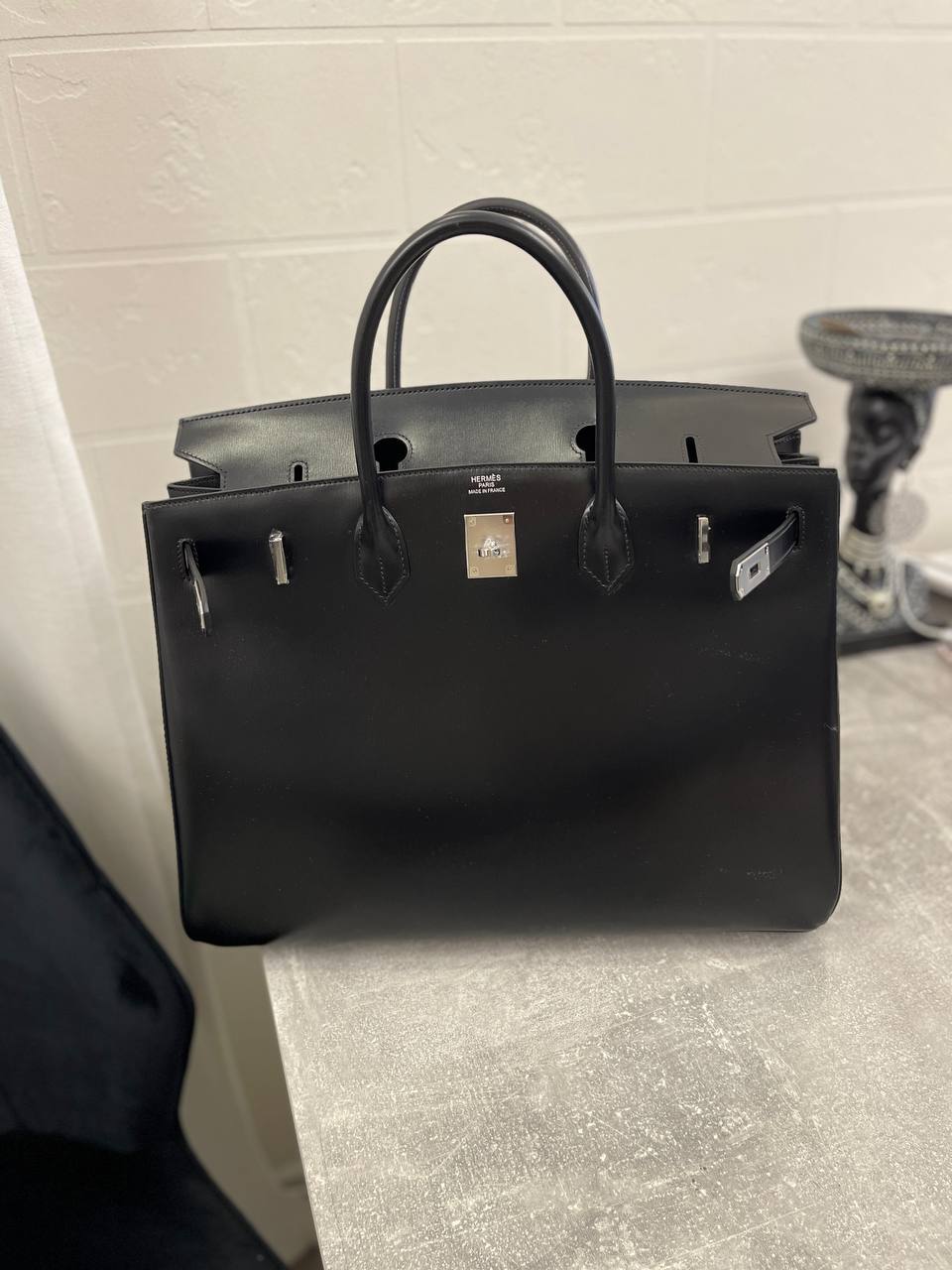 Элитная сумка Birkin женская 40 PHW, Hermes BP-43159 Элитная сумка Birkin женская 40 PHW, Hermes BP-43159