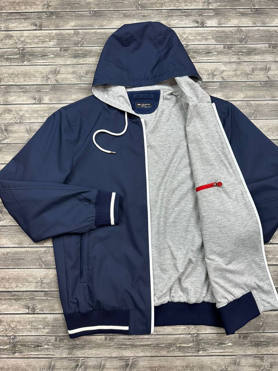 Бомбер BP-53295 лимитированный Kiton Бомбер BP-53295 лимитированный Kiton