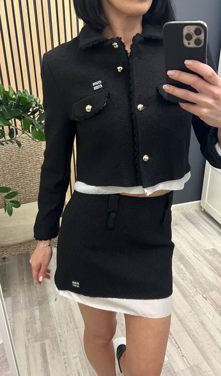 Трендовый костюм Miu Miu BP-46334 Трендовый костюм Miu Miu BP-46334