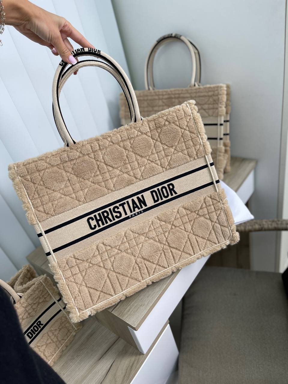 Женская сумка 42 см элитная Christian Dior BP-21373 Женская сумка 42 см элитная Christian Dior BP-21373