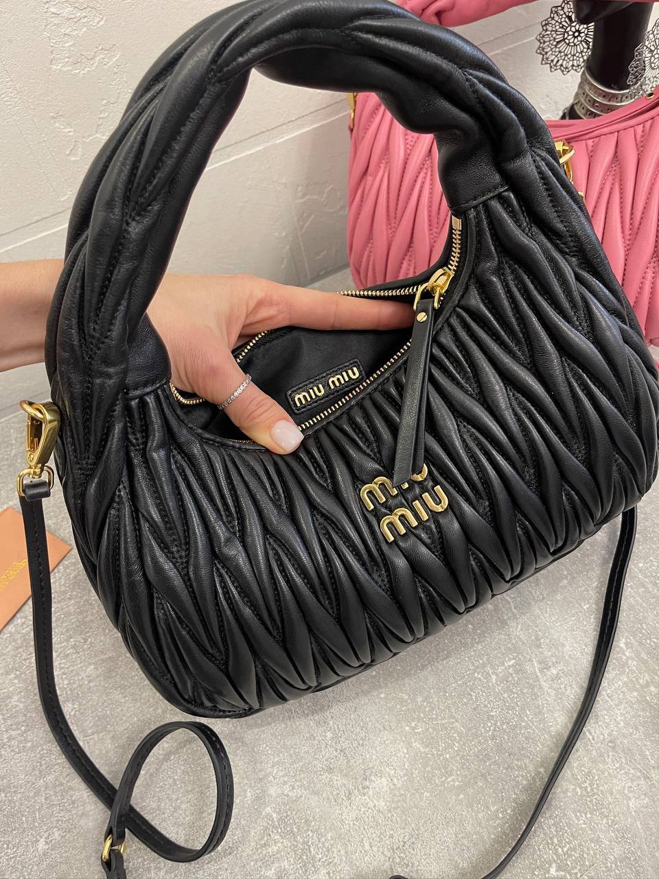 Сумка женская премиум Miu Miu 27 см BP-45643 Сумка женская премиум Miu Miu 27 см BP-45643