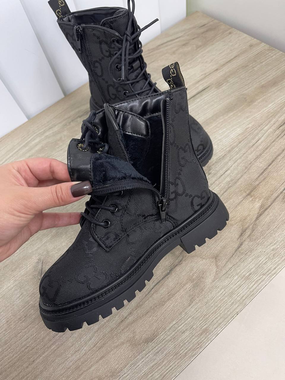 Gucci демисезонные ботинки BP-24150 Gucci демисезонные ботинки BP-24150