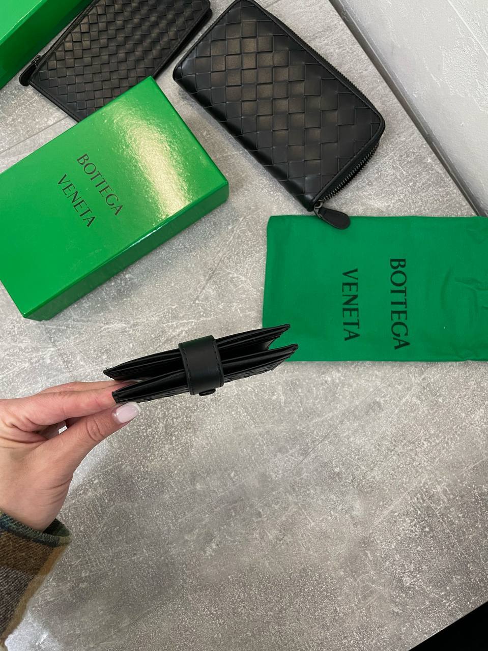 Картхолдер Bottega Veneta стильный BP-46510 Картхолдер Bottega Veneta стильный BP-46510