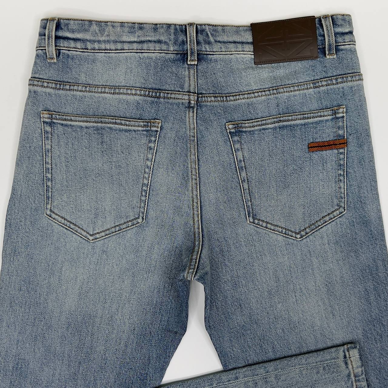 Джинсы ZEGNA BP-40699 трендовые Джинсы ZEGNA BP-40699 трендовые