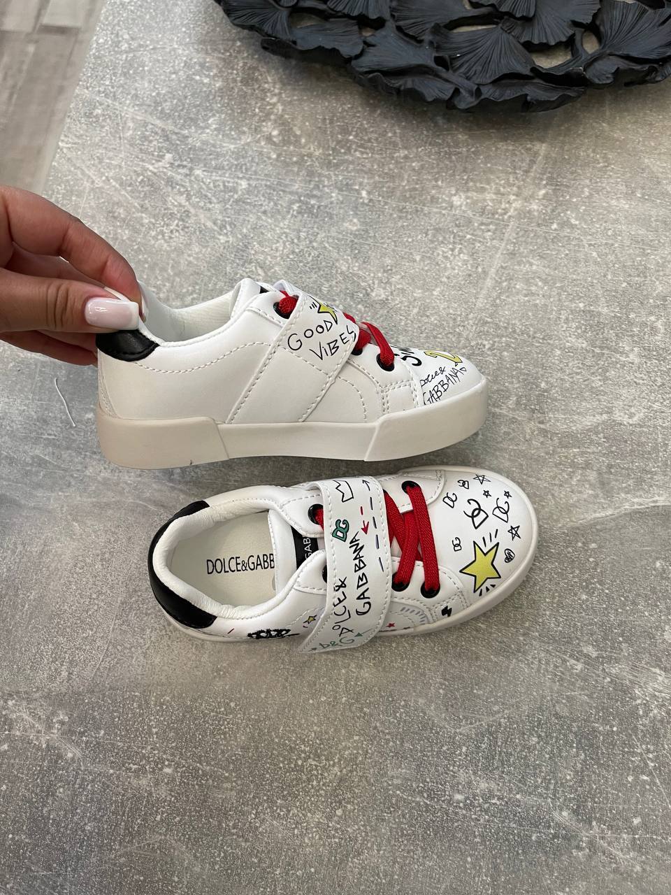 Кеды Dolce & Gabbana премиальные BP-38808 Кеды Dolce & Gabbana премиальные BP-38808