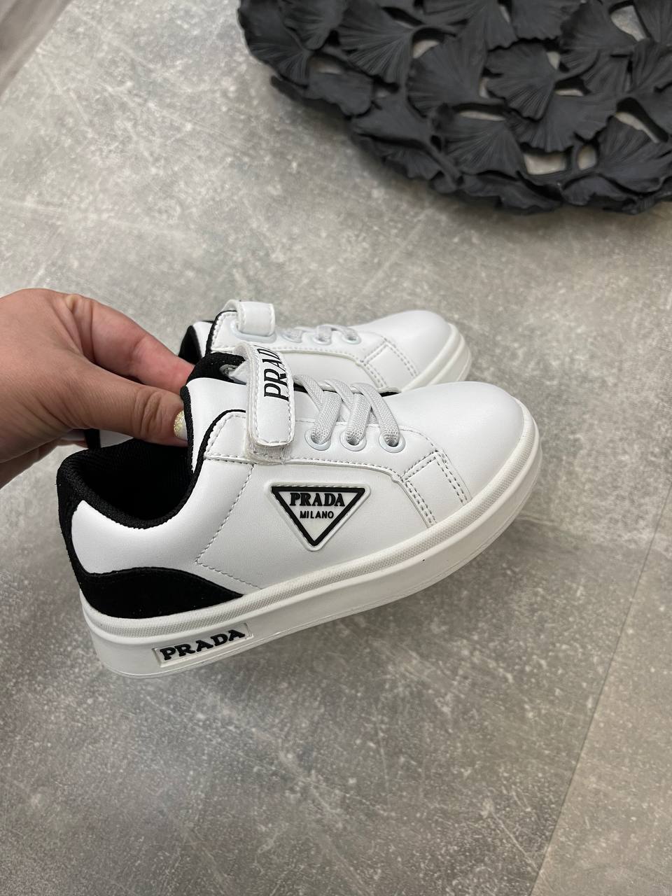 Prada стильные кеды BP-41244 Prada стильные кеды BP-41244