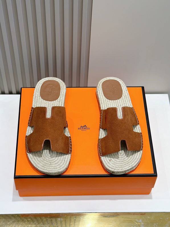 Шлепанцы Hermes BP-51864 стильные Шлепанцы Hermes BP-51864 стильные