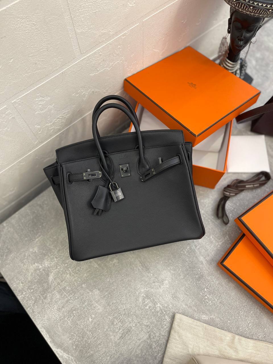 Трендовая женская сумка Birkin, 25 Hermes BP-53020 Трендовая женская сумка Birkin, 25 Hermes BP-53020