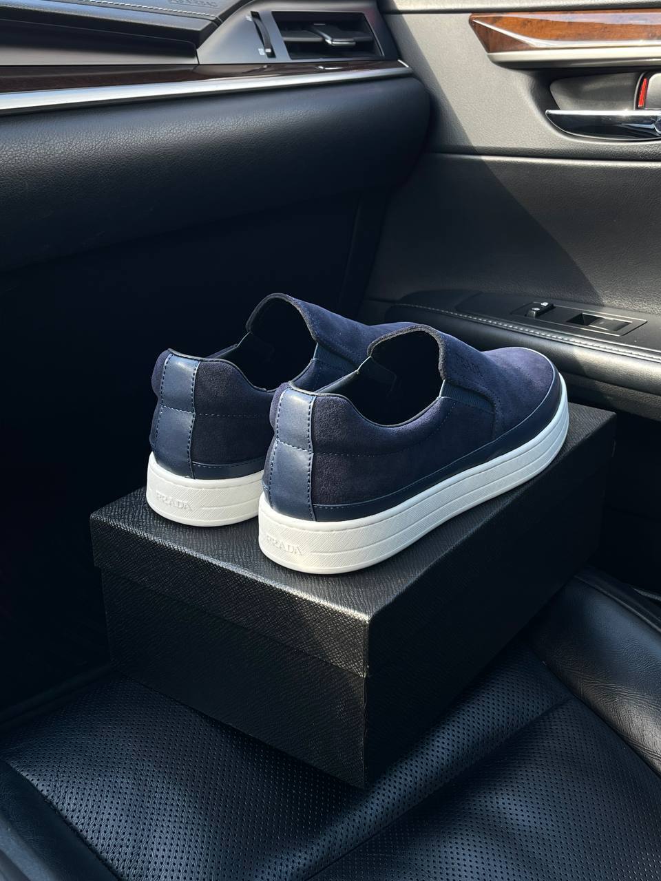 Дизайнерские слипоны Prada BP-33628 Дизайнерские слипоны Prada BP-33628