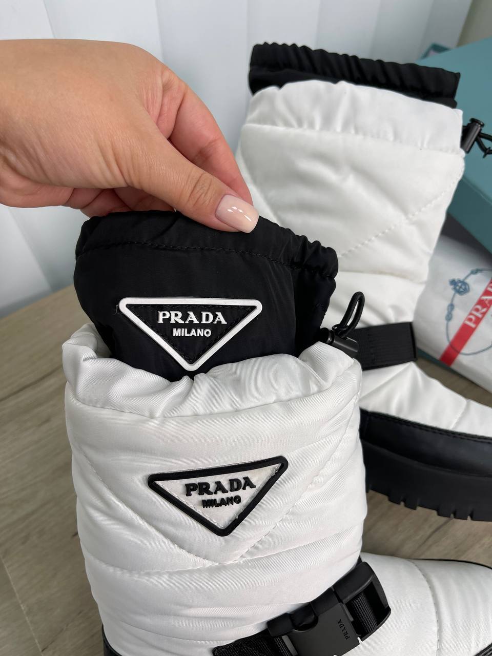 Полусапоги коллекционные Prada BP-21979 Полусапоги коллекционные Prada BP-21979