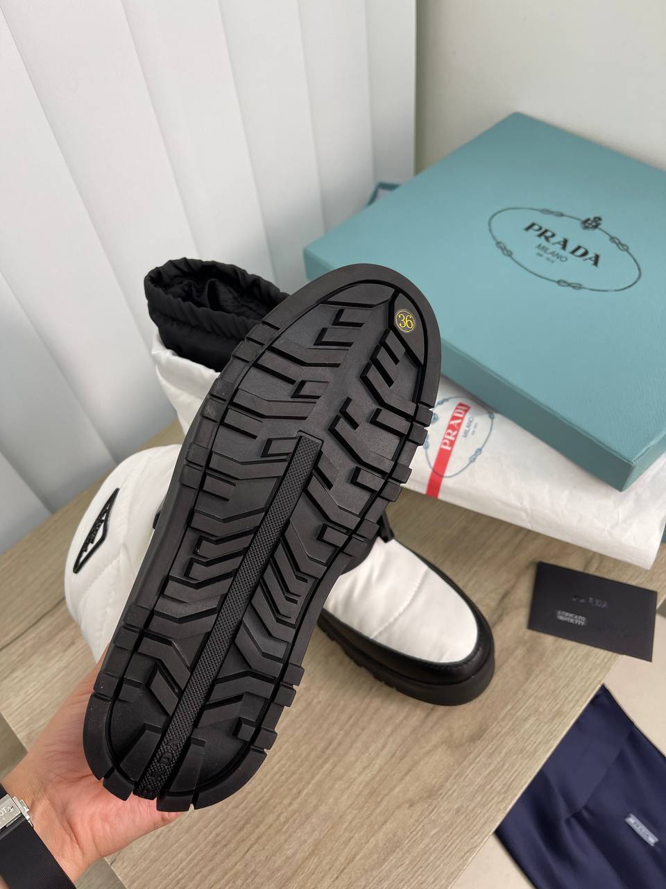 Полусапоги коллекционные Prada BP-21979 Полусапоги коллекционные Prada BP-21979