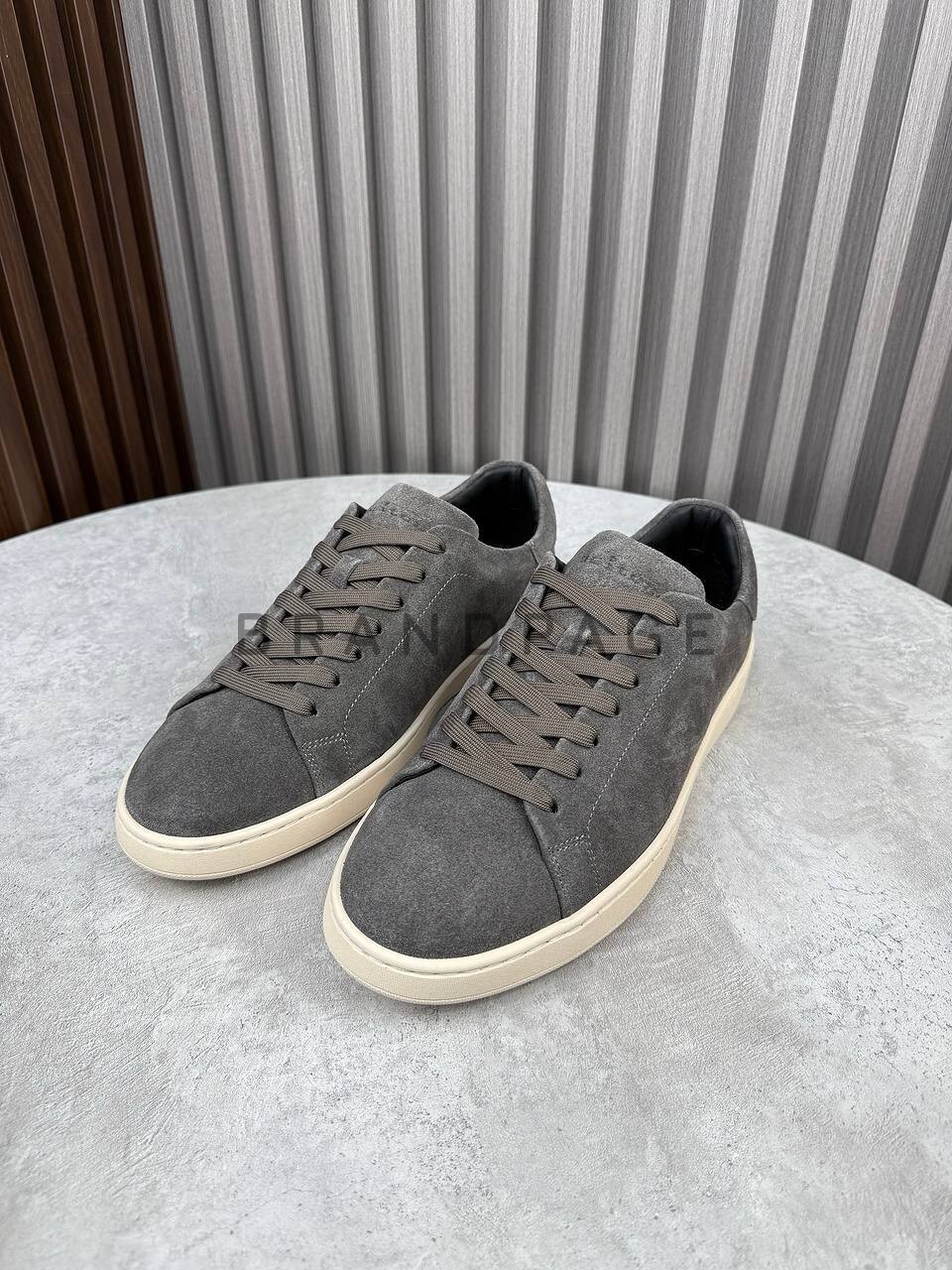 Кеды из замши Kiton BPLUX5650 Кеды из замши Kiton BPLUX5650