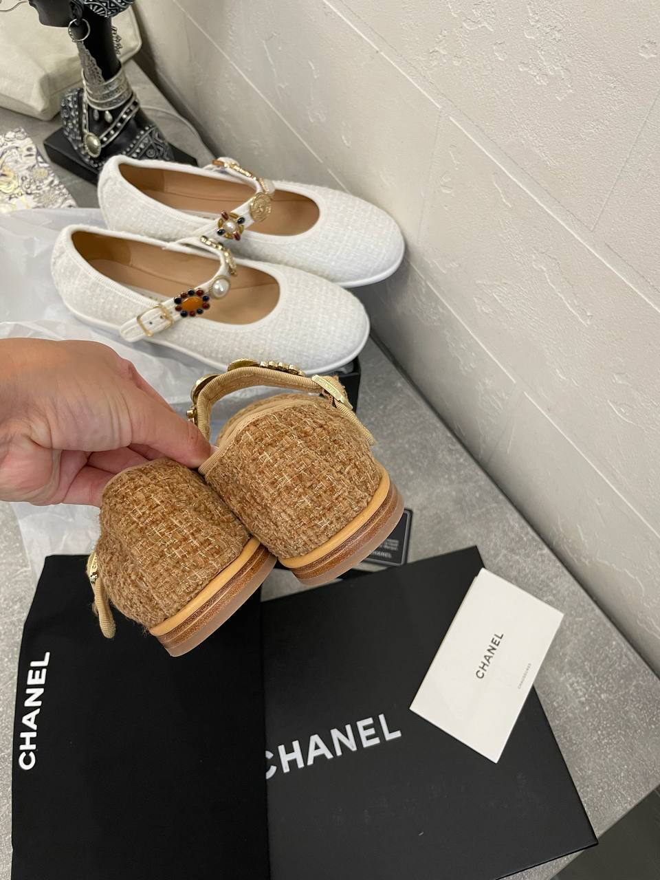 Эксклюзивные балетки Chanel BP-52478 Эксклюзивные балетки Chanel BP-52478
