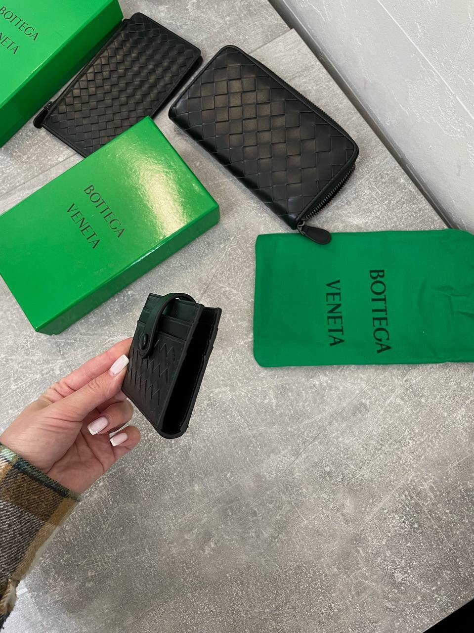 Картхолдер Bottega Veneta стильный BP-46510 Картхолдер Bottega Veneta стильный BP-46510