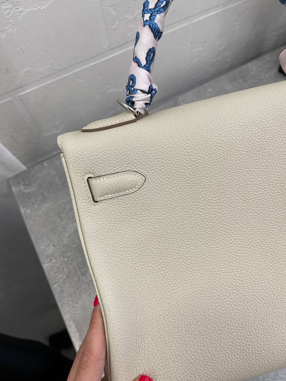 Коллекционная женская сумка Kelly 32 см, PHW Hermes BP-52740 Коллекционная женская сумка Kelly 32 см, PHW Hermes BP-52740