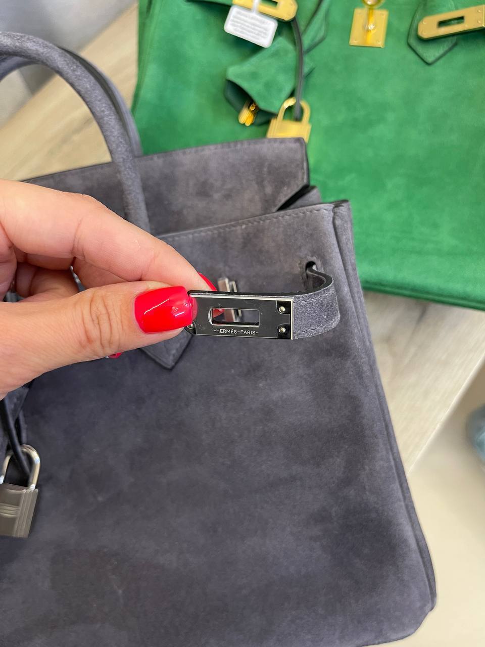 Элитная женская сумка Birkin 25 PHW, Hermes BP-52495 Элитная женская сумка Birkin 25 PHW, Hermes BP-52495