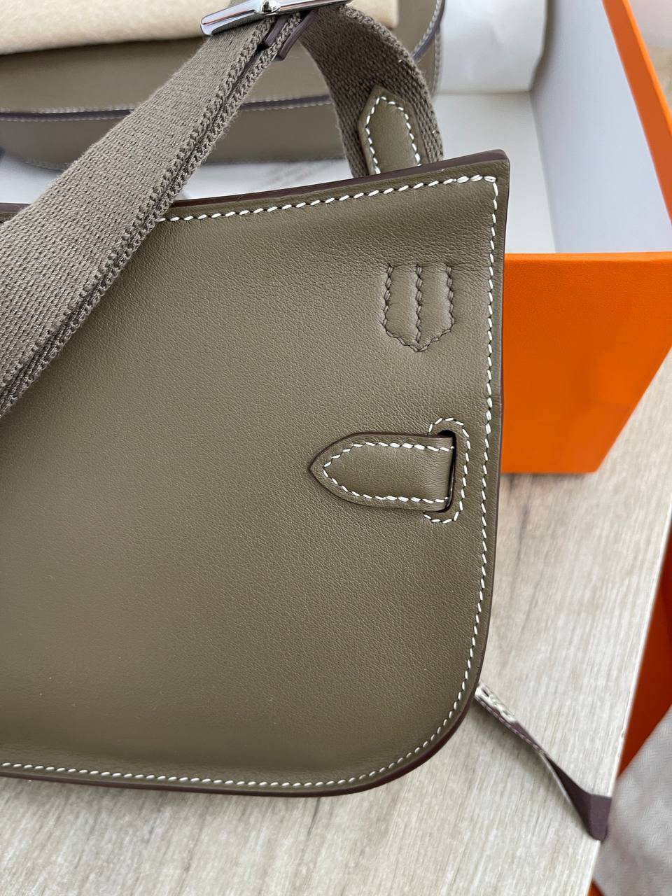 Коллекционная сумка Hermes Jypsiere mini, PHW Swift leather BP-36126 Коллекционная сумка Hermes Jypsiere mini, PHW Swift leather BP-36126