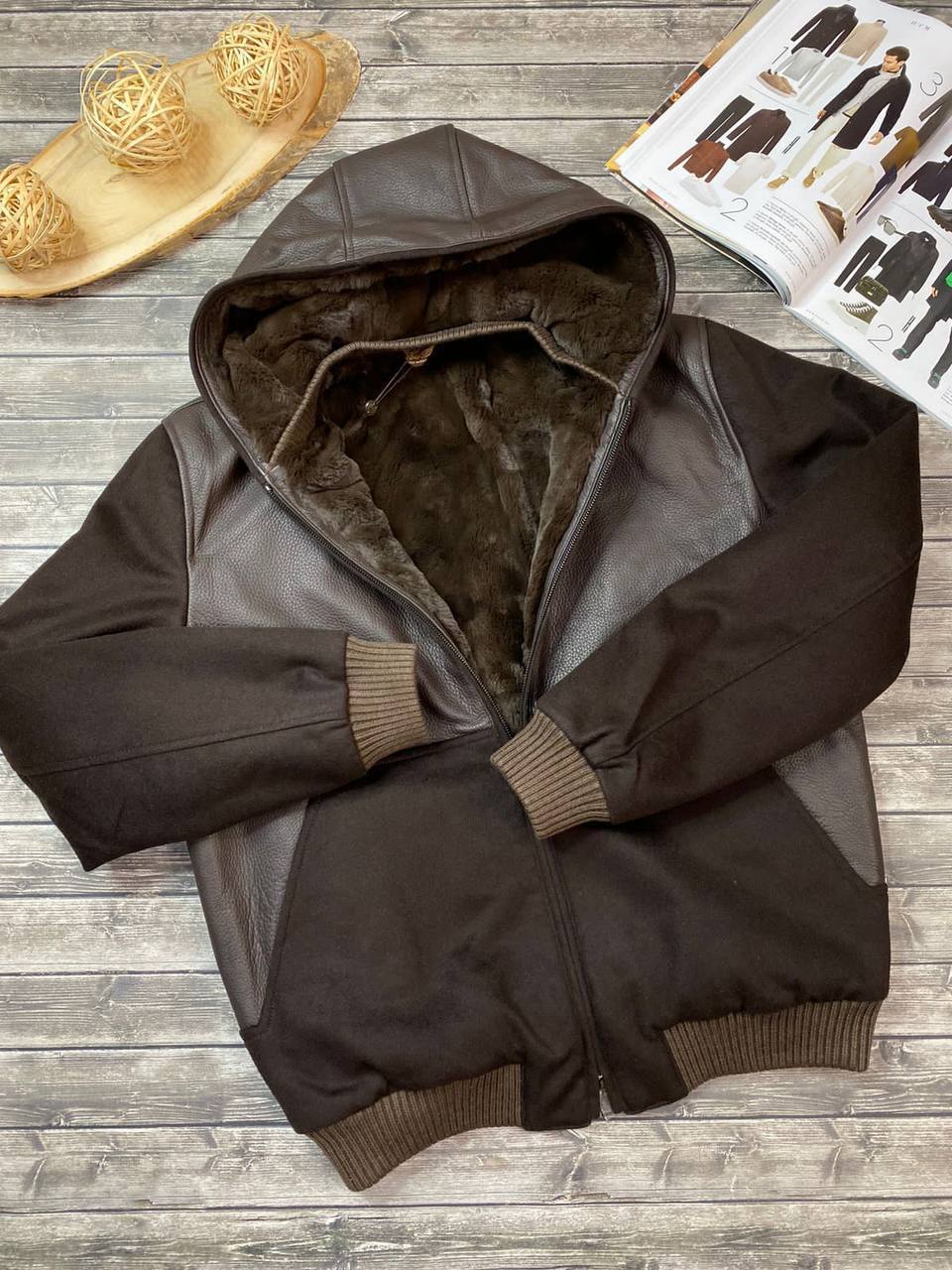 Куртка мужская стильная Loro Piana BP-21434 Куртка мужская стильная Loro Piana BP-21434