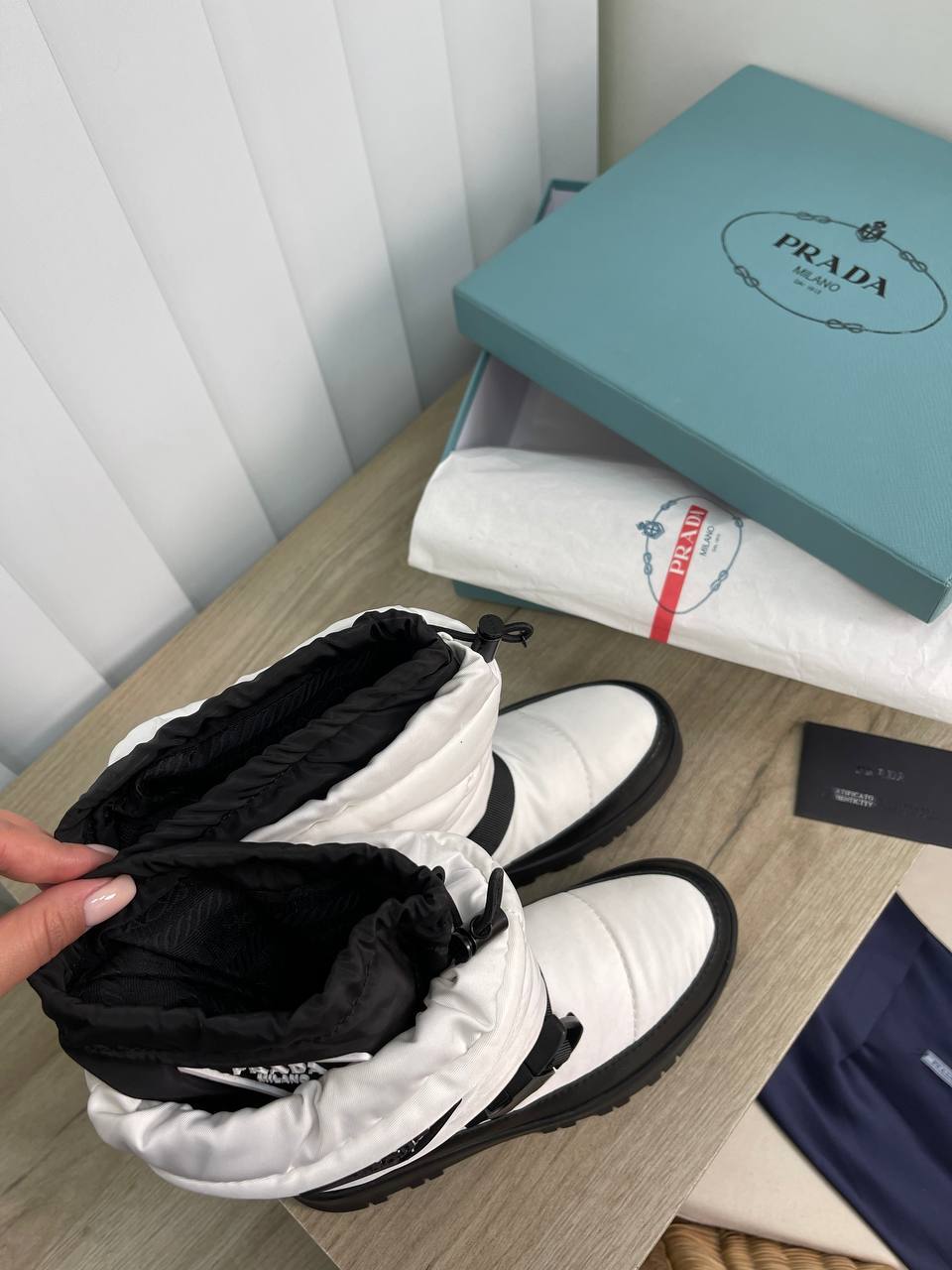 Полусапоги коллекционные Prada BP-21979 Полусапоги коллекционные Prada BP-21979