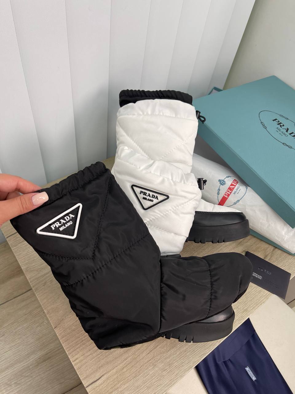 Полусапоги коллекционные Prada BP-21979 Полусапоги коллекционные Prada BP-21979