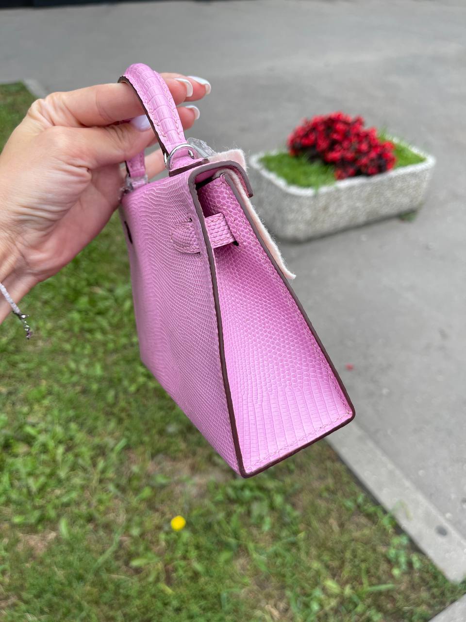 Трендовая сумка Kelly мини женская Lezard, Hermes BP-38157 Трендовая сумка Kelly мини женская Lezard, Hermes BP-38157