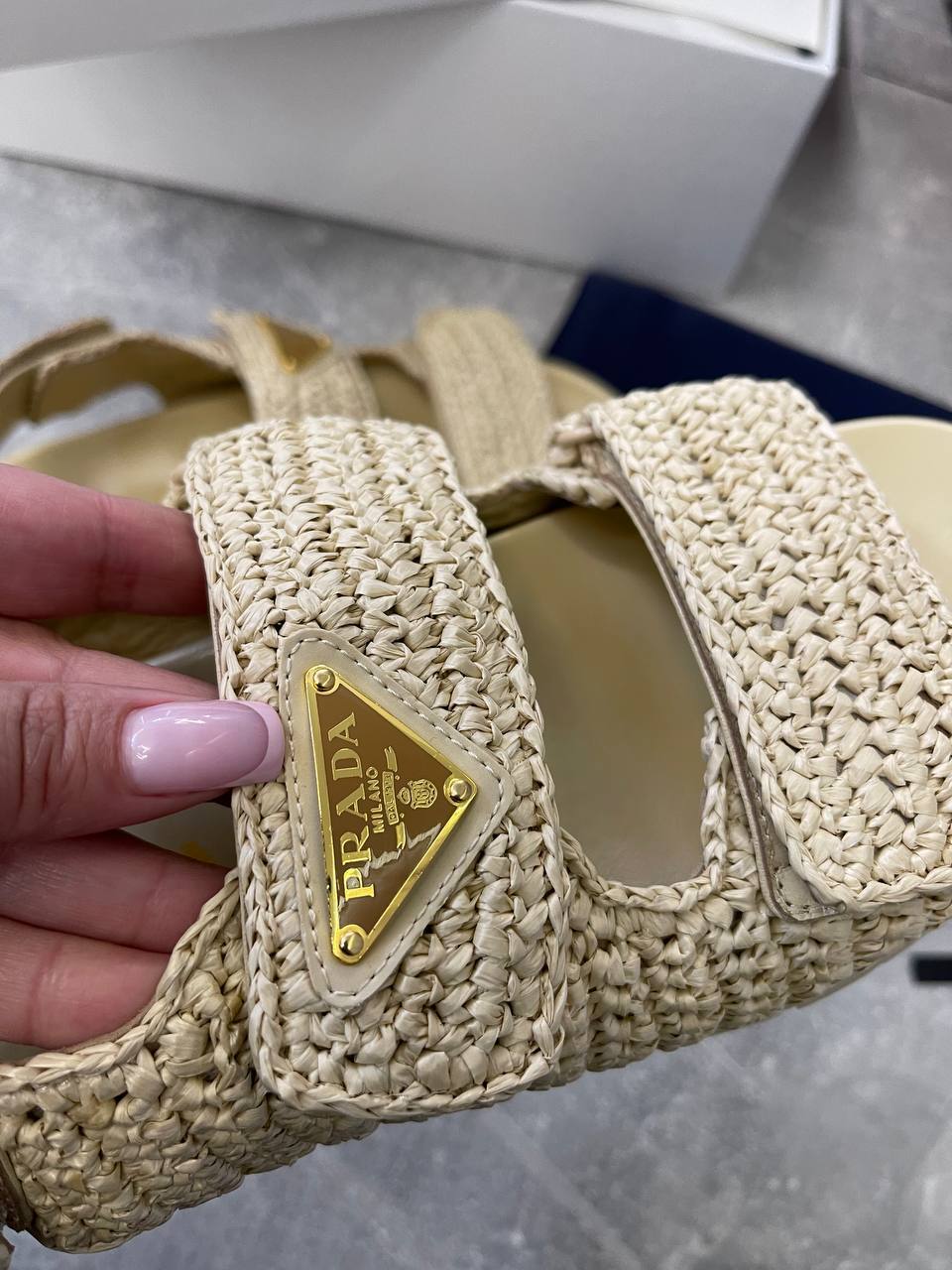 Сандалии трендовые Prada BP-49453 Сандалии трендовые Prada BP-49453