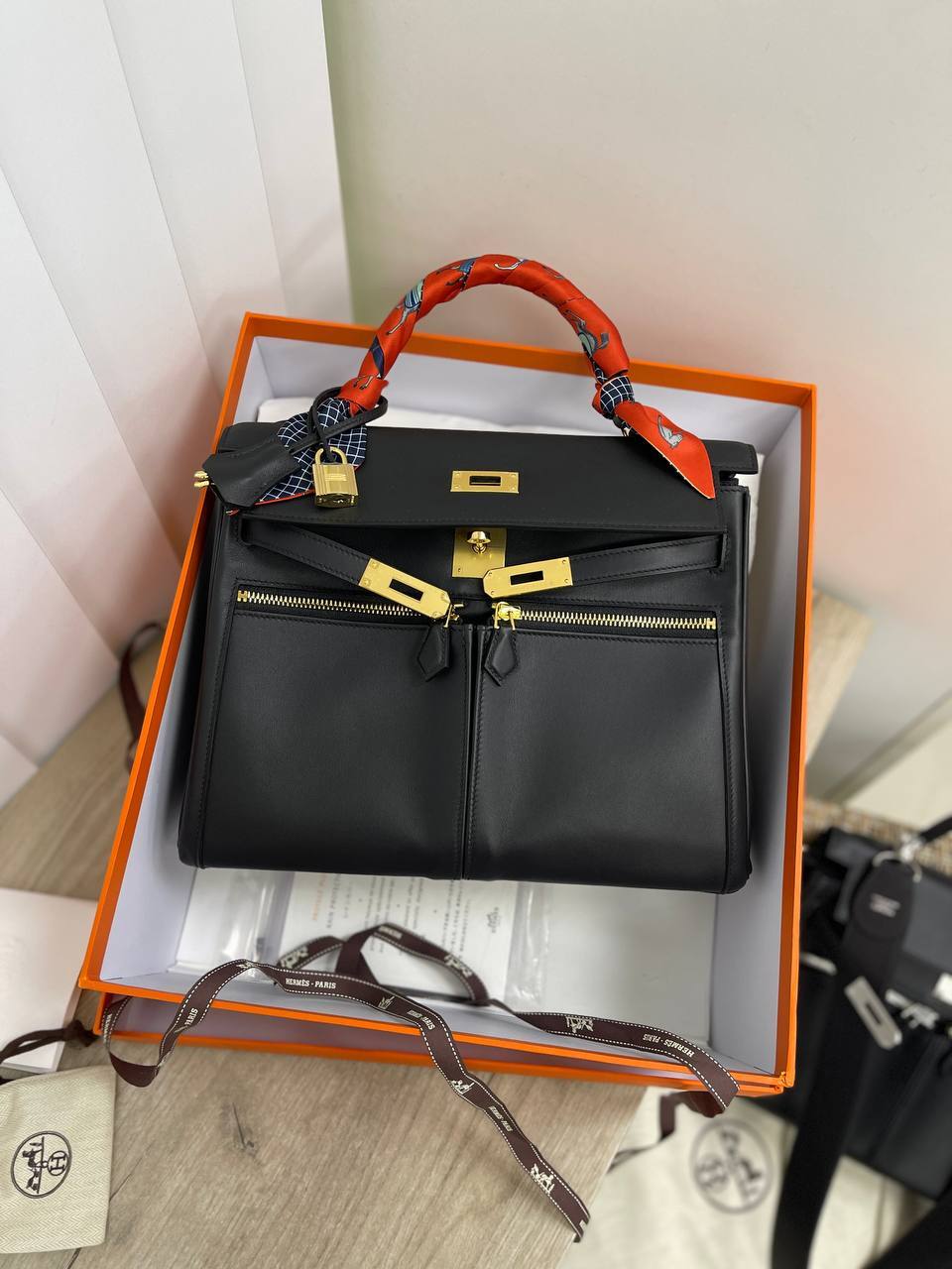 Трендовая женская сумка Kelly Lakis 32 см Hermes BP-31188 Трендовая женская сумка Kelly Lakis 32 см Hermes BP-31188