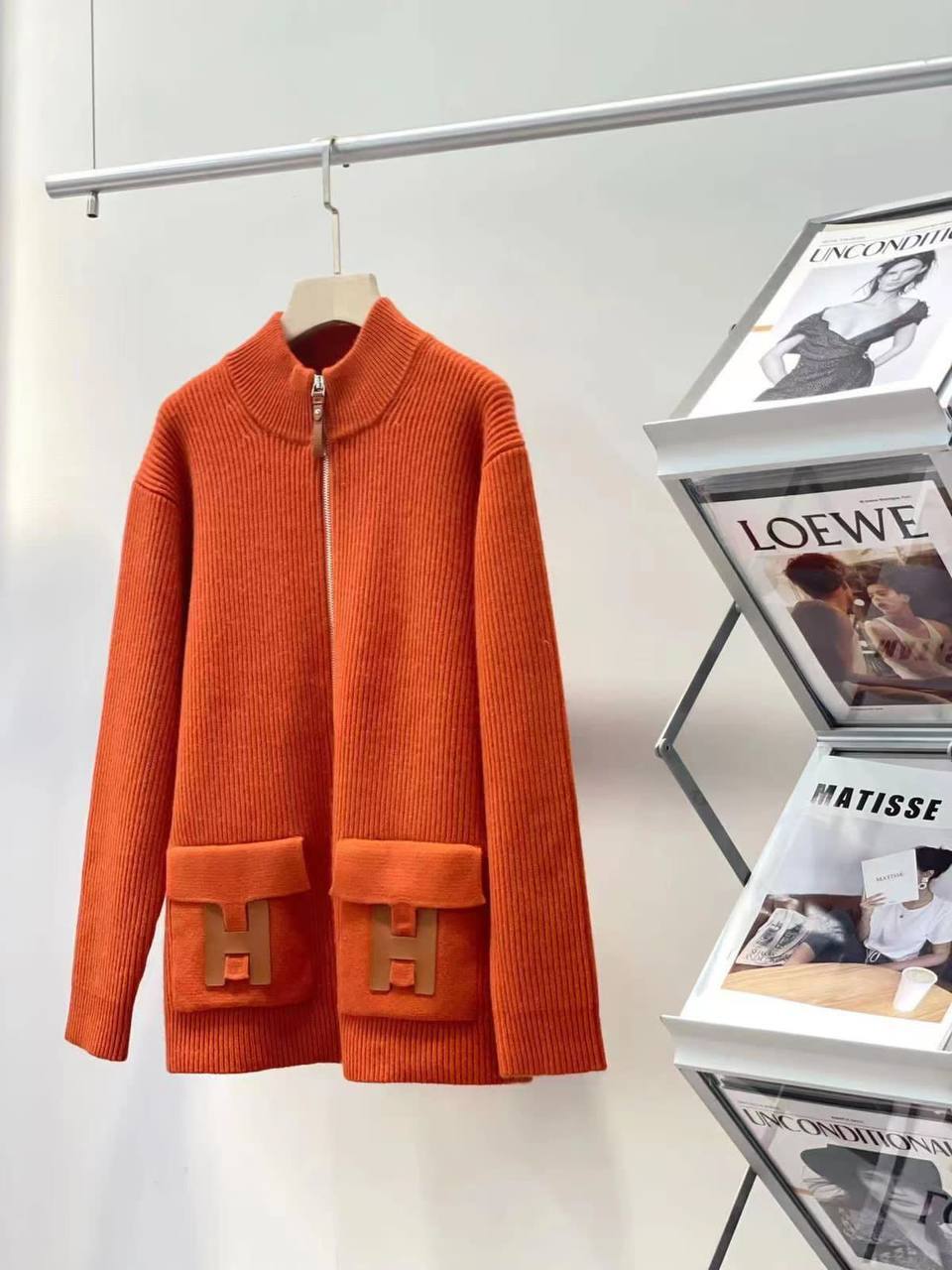 Кардиган коллекционный Hermes BP-24030 Кардиган коллекционный Hermes BP-24030