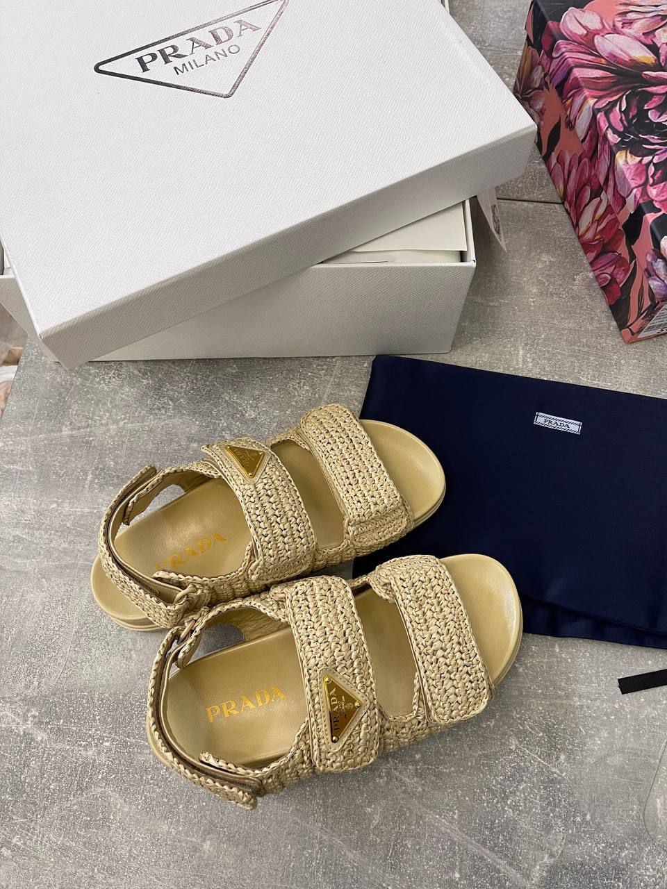 Сандалии трендовые Prada BP-49453 Сандалии трендовые Prada BP-49453