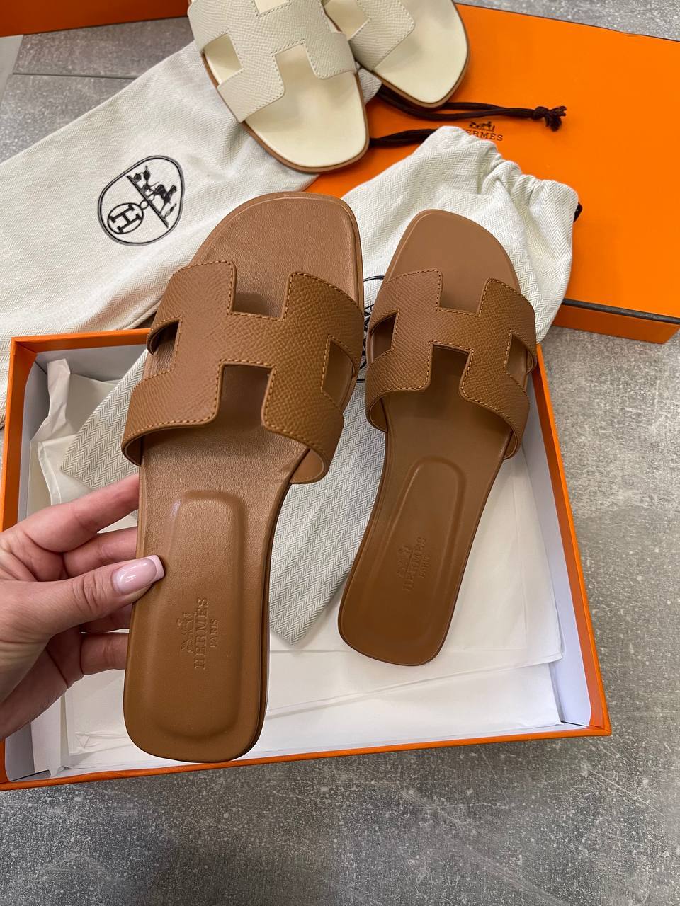 Сандалии люкс Hermes BP-49807 Сандалии люкс Hermes BP-49807