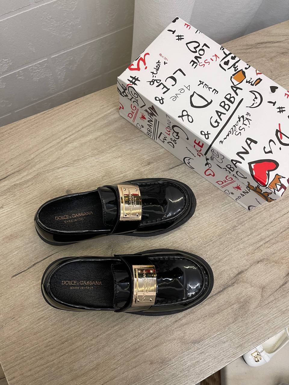 Лоферы стильные Dolce & Gabbana BP-45152 Лоферы стильные Dolce & Gabbana BP-45152