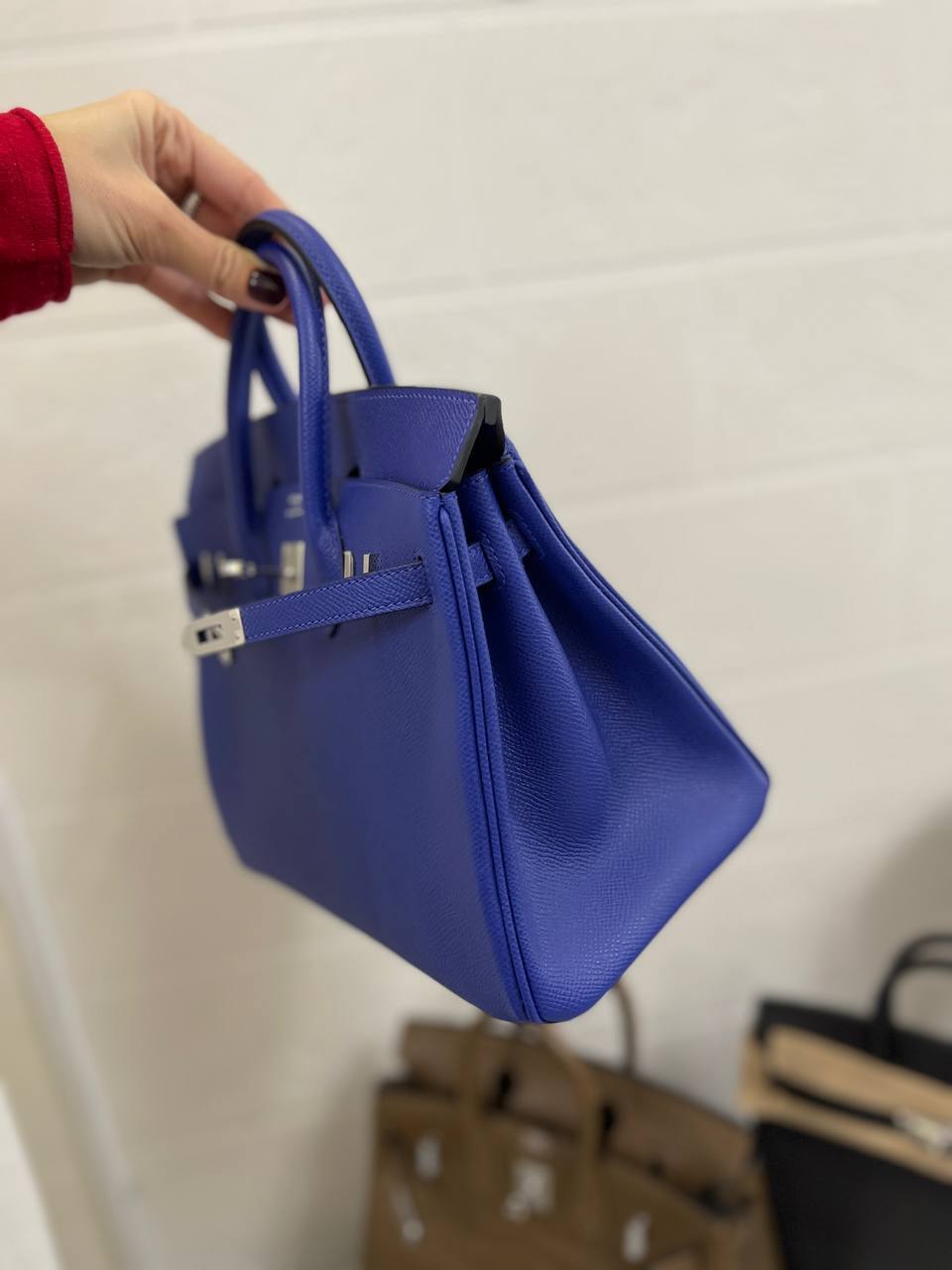 Коллекционная женская сумка Birkin 25 см, Epsom Hermes BP-42138 Коллекционная женская сумка Birkin 25 см, Epsom Hermes BP-42138