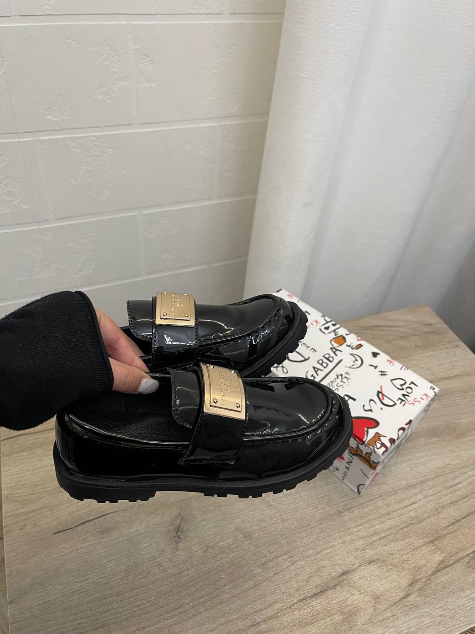 Лоферы стильные Dolce & Gabbana BP-45152 Лоферы стильные Dolce & Gabbana BP-45152