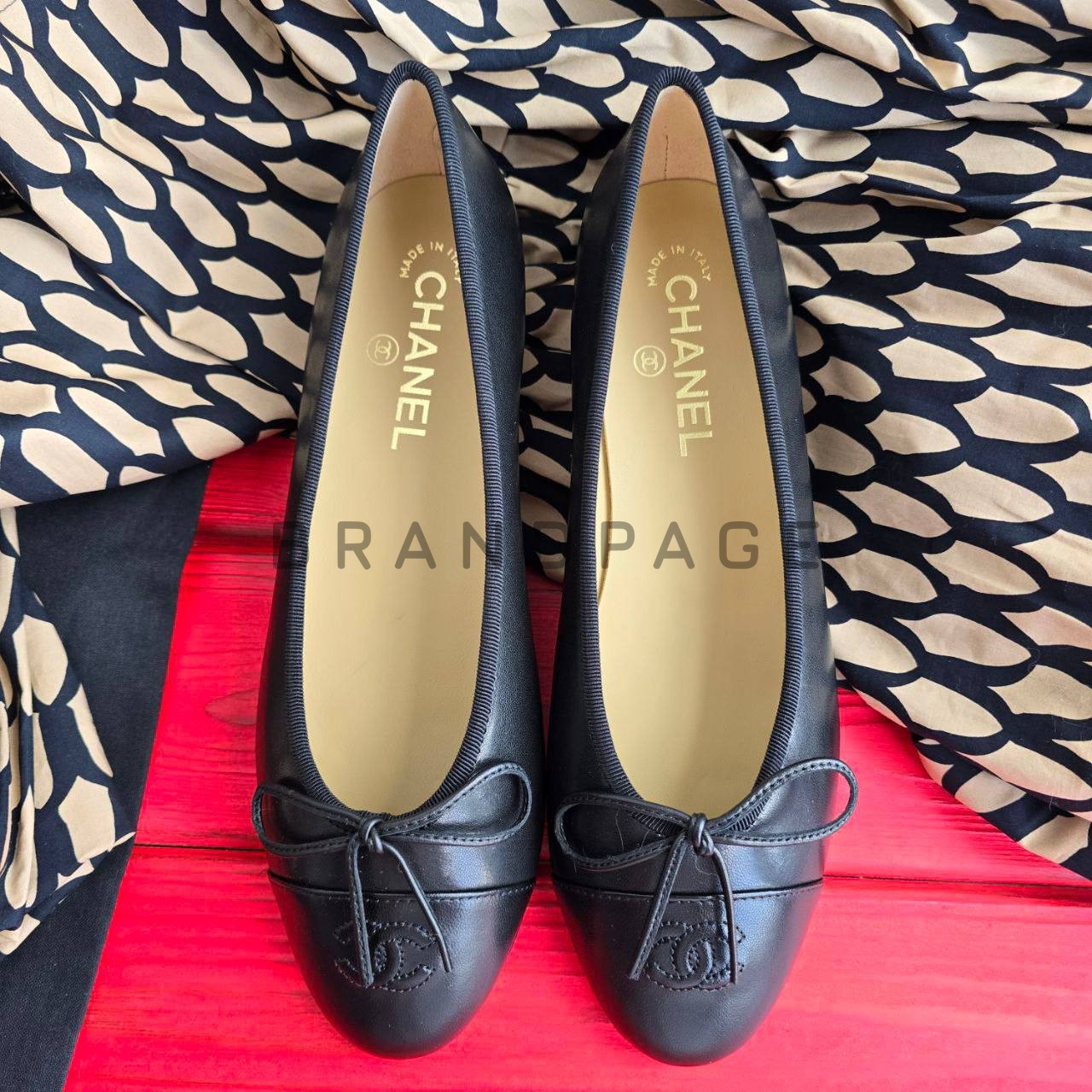 Балетки из кожи Chanel BPLUX12554 Балетки из кожи Chanel BPLUX12554