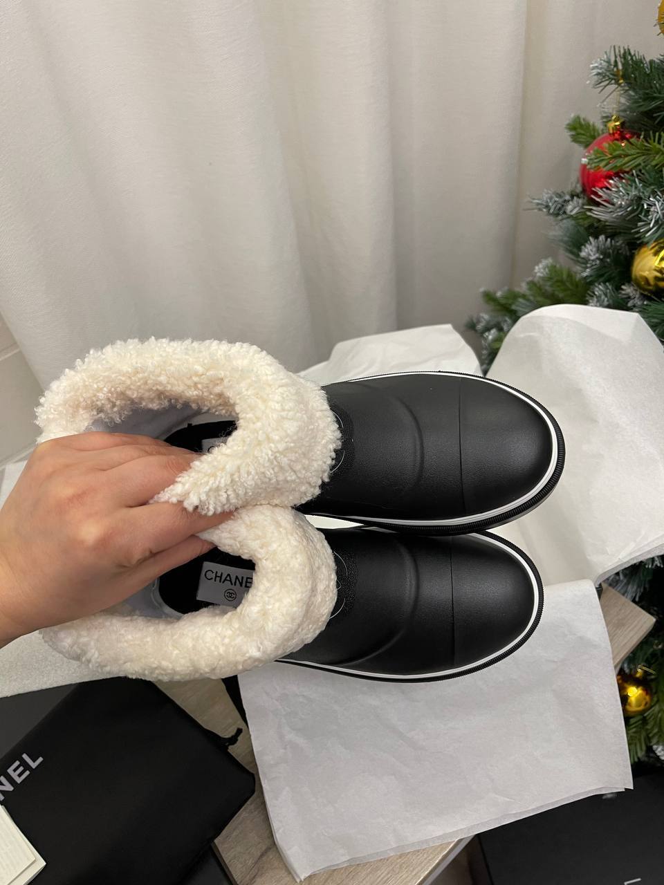 Полусапожки Chanel трендовые BP-44009 Полусапожки Chanel трендовые BP-44009