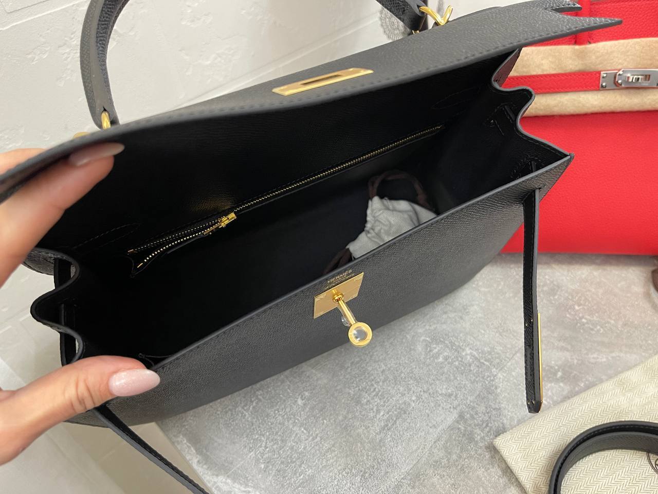 Элитная женская сумка Kelly 32 см Hermes BP-40170 Элитная женская сумка Kelly 32 см Hermes BP-40170