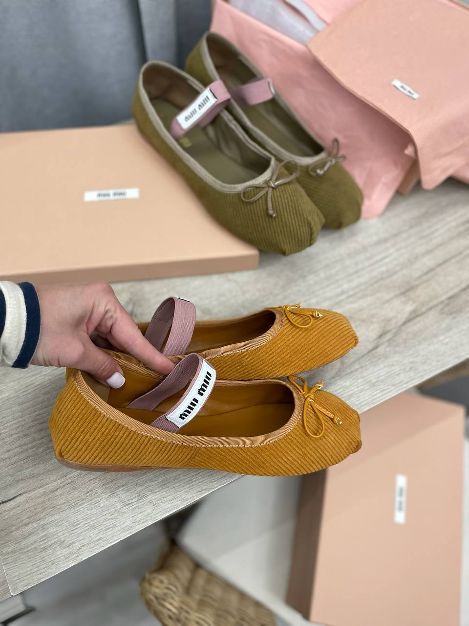 Балетки Miu Miu коллекционные BP-49044 Балетки Miu Miu коллекционные BP-49044