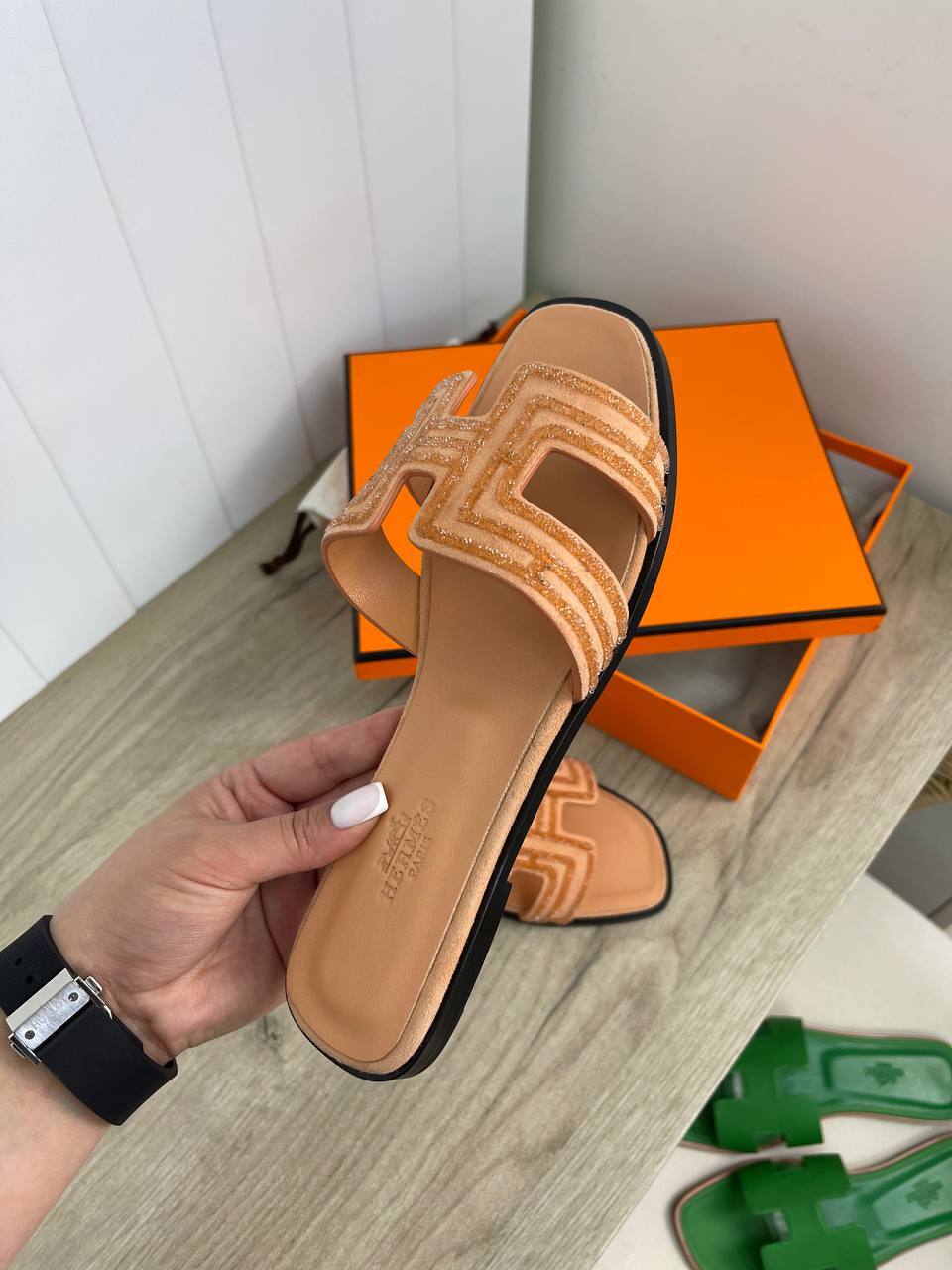 Сандалии Oran Hermes коллекционные BP-13318 Сандалии Oran Hermes коллекционные BP-13318