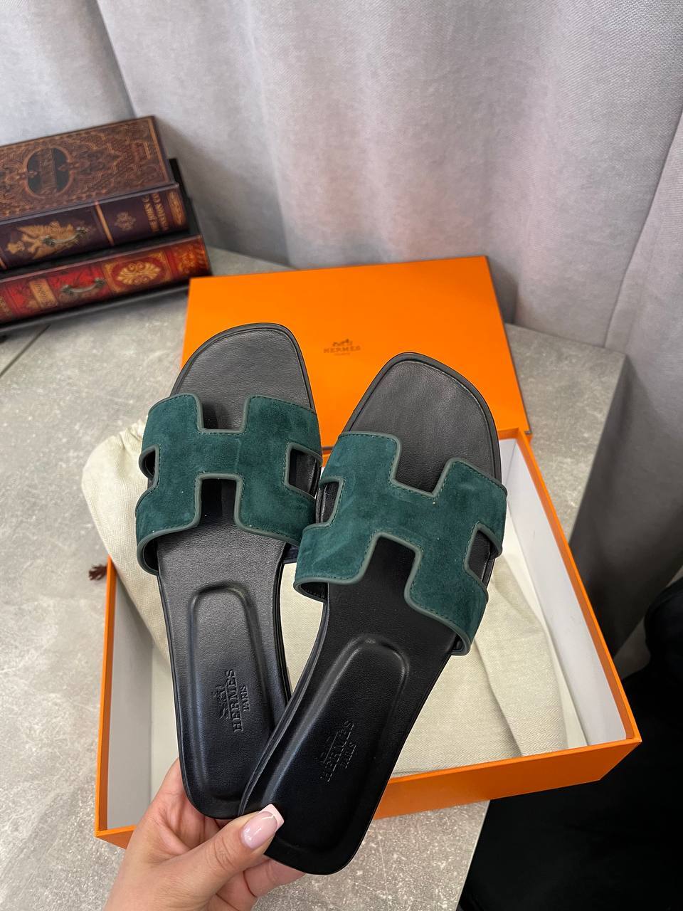 Сандалии люкс Hermes BP-49555 Сандалии люкс Hermes BP-49555