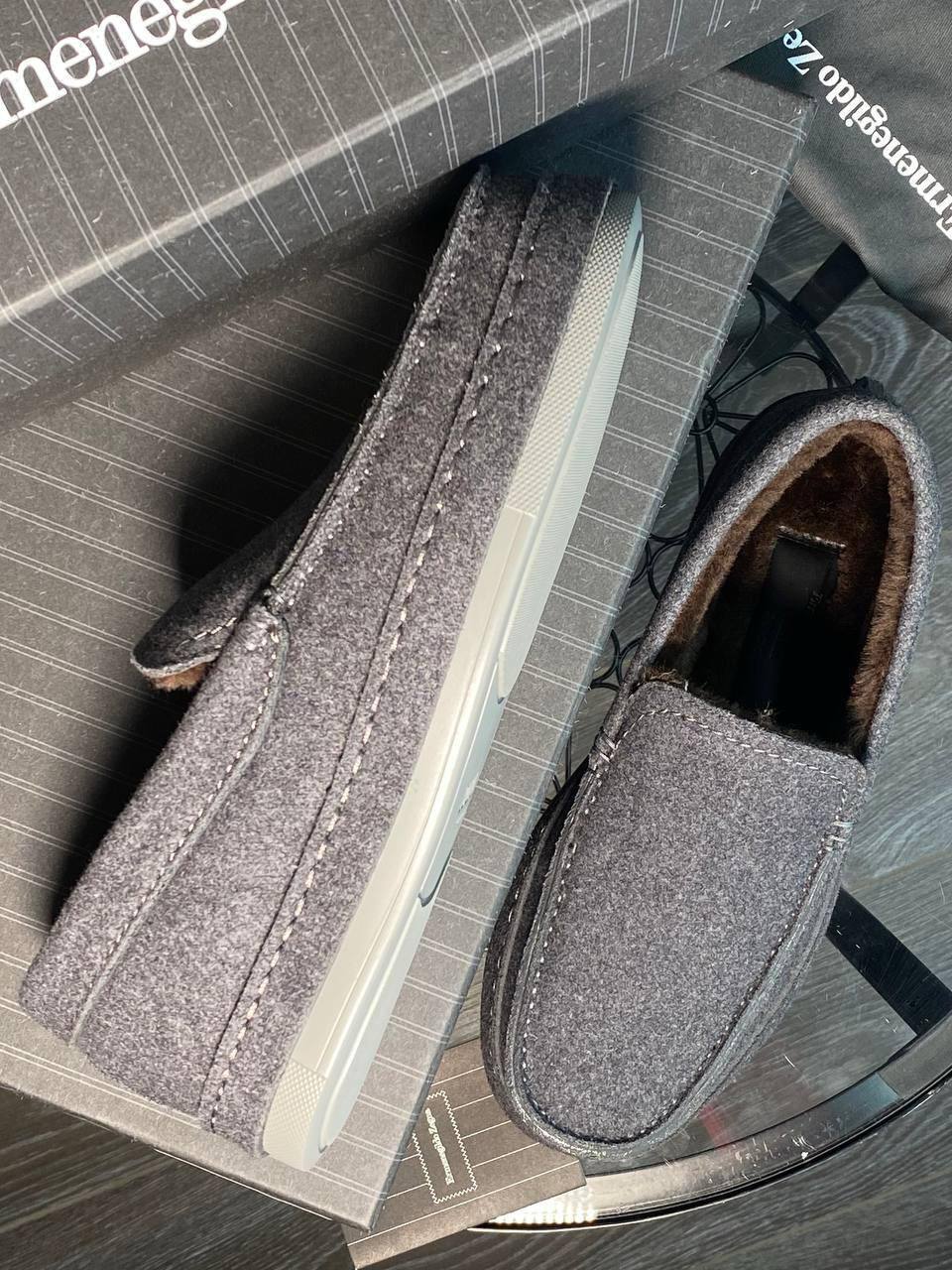 Слипоны ZEGNA премиум BP-43825 Слипоны ZEGNA премиум BP-43825