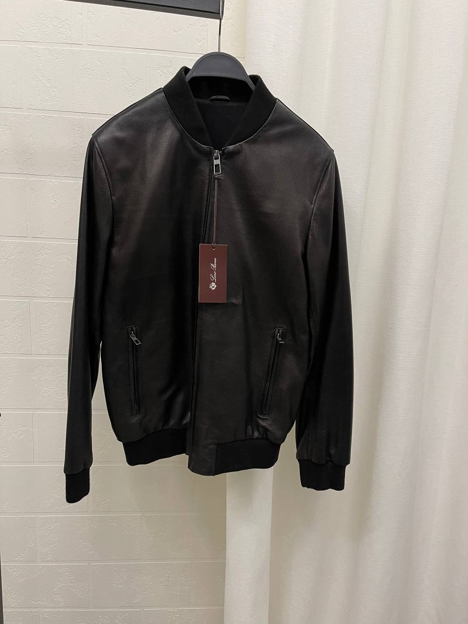 Кожаная премиальная куртка Loro Piana BP-45786 Кожаная премиальная куртка Loro Piana BP-45786