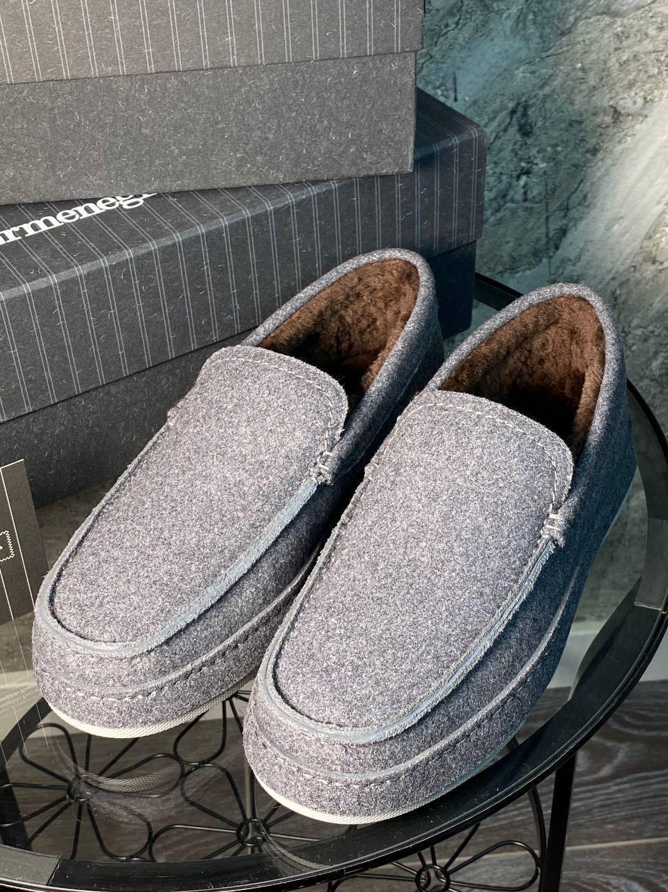 Слипоны ZEGNA премиум BP-43825 Слипоны ZEGNA премиум BP-43825