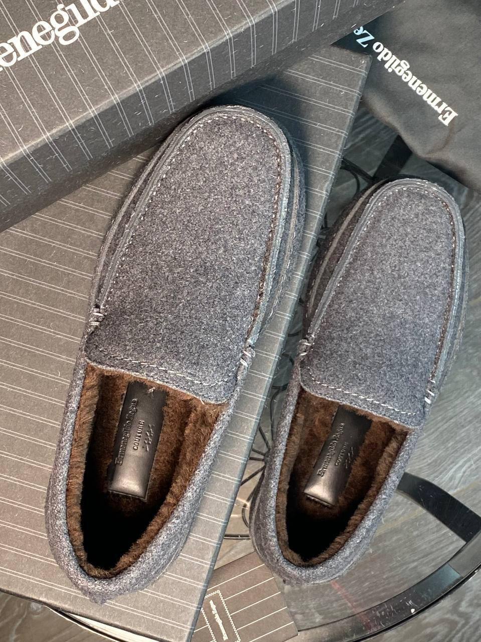 Слипоны ZEGNA премиум BP-43825 Слипоны ZEGNA премиум BP-43825