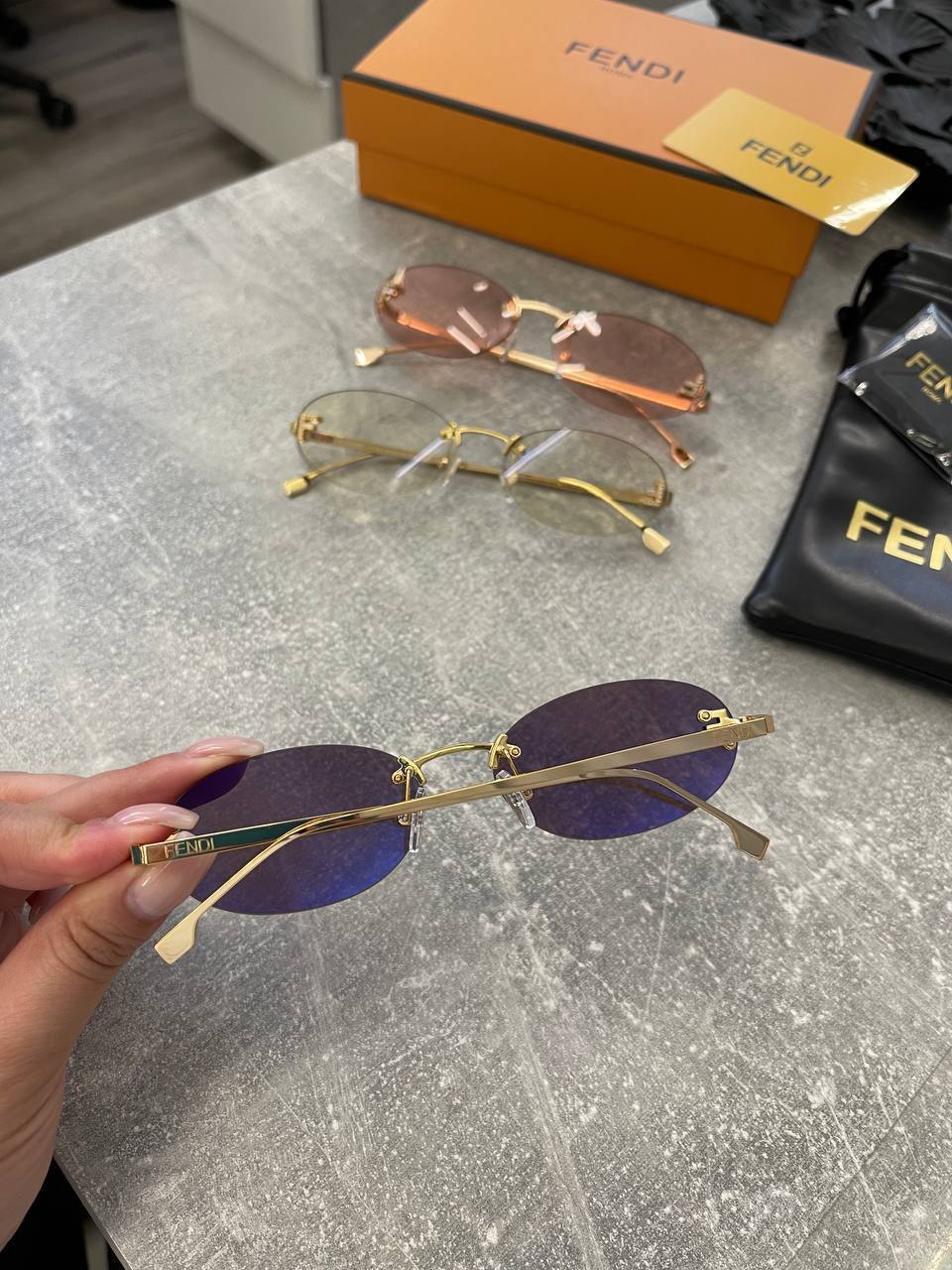 Коллекционные очки Fendi BP-52153 Коллекционные очки Fendi BP-52153