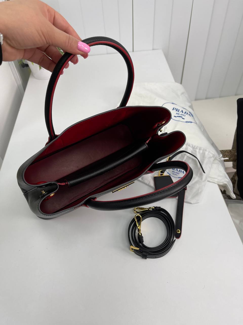 Коллекционная сумка женская Prada BP-28926 Коллекционная сумка женская Prada BP-28926