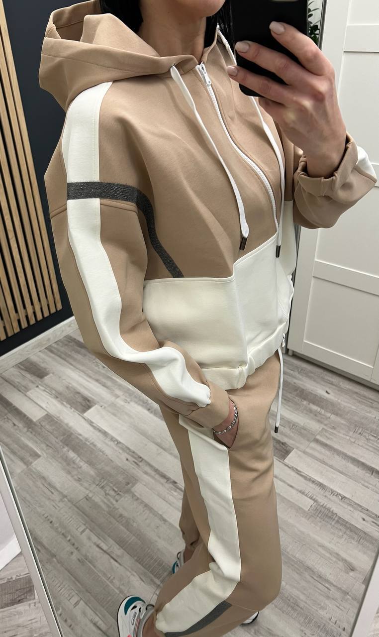 Трендовый спортивный костюм BC BP-21332 Трендовый спортивный костюм BC BP-21332