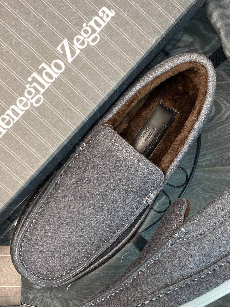 Слипоны ZEGNA премиум BP-43825 Слипоны ZEGNA премиум BP-43825