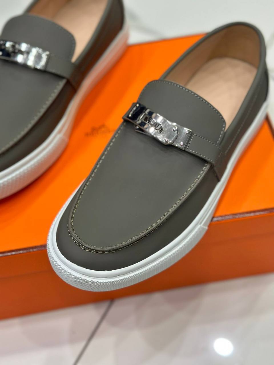 Слипоны Hermes эксклюзивные BP-36690 Слипоны Hermes эксклюзивные BP-36690